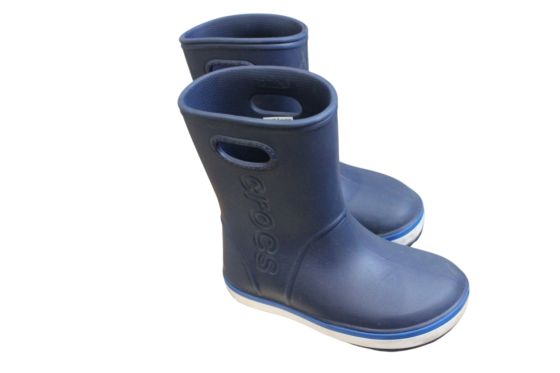 Crocs Rain Boots, Navy Blue, C13