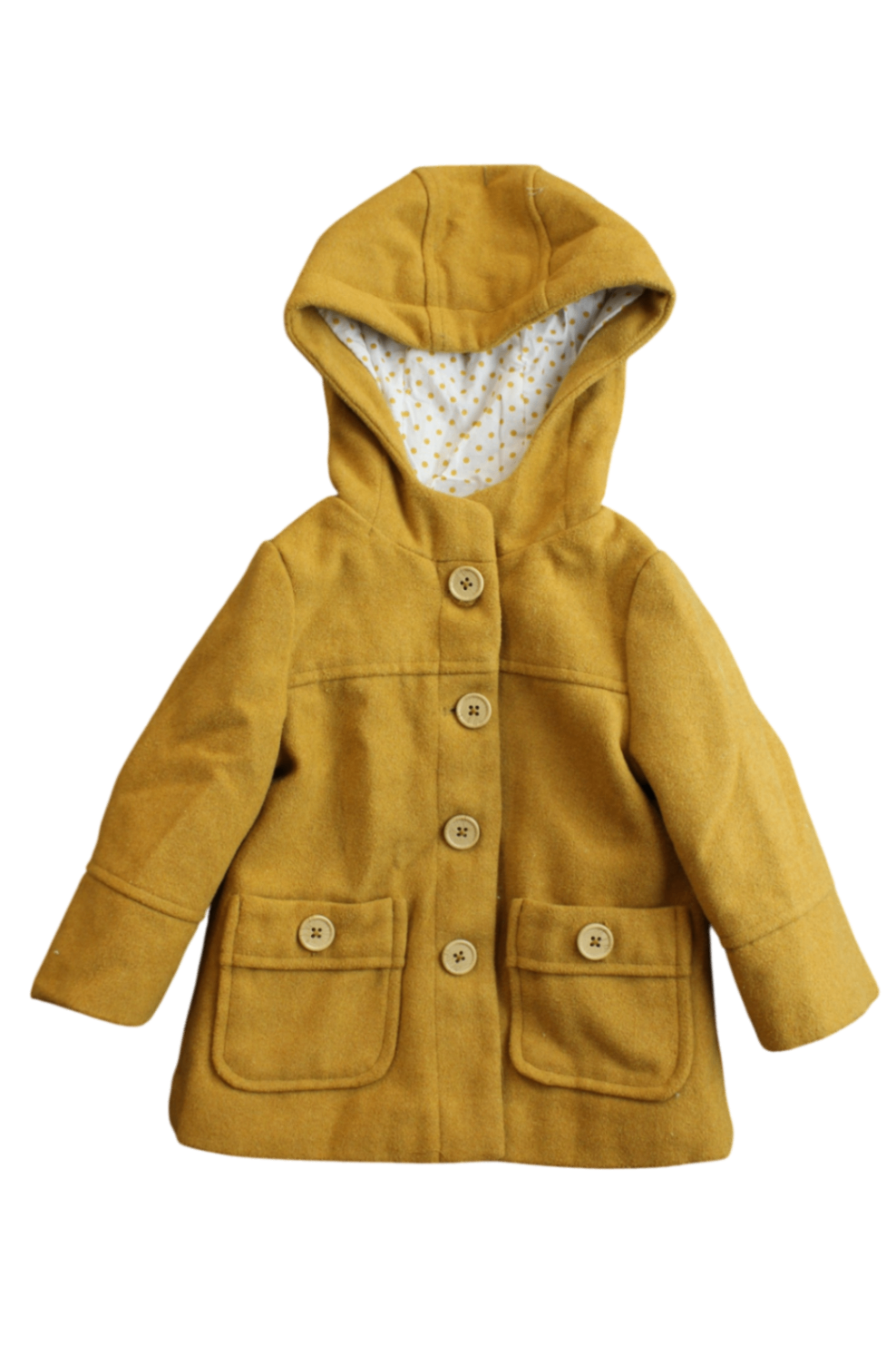 Jack & Milly Coat, Mustard yellow, 1