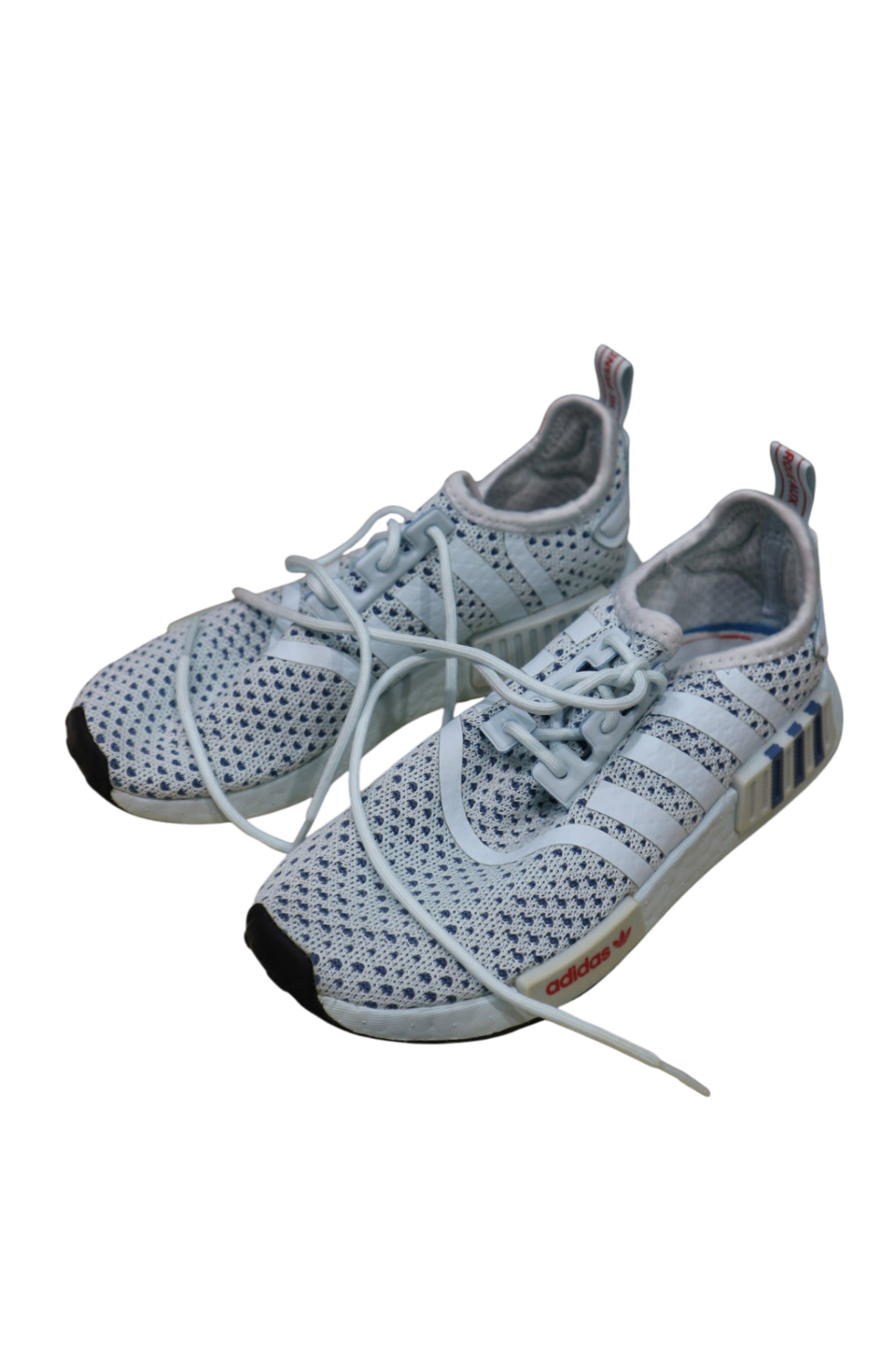 adidas Sneakers, Light Blue, US 2/EUR 33.5