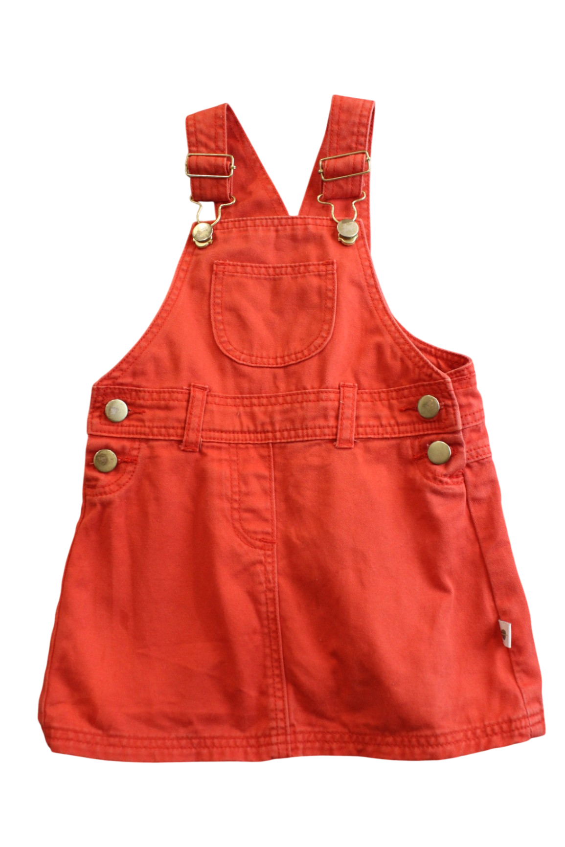 Peggy Pinafore, Red, 3