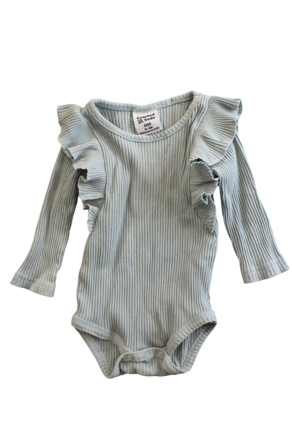 Cracked Soda Bodysuit, green, 000