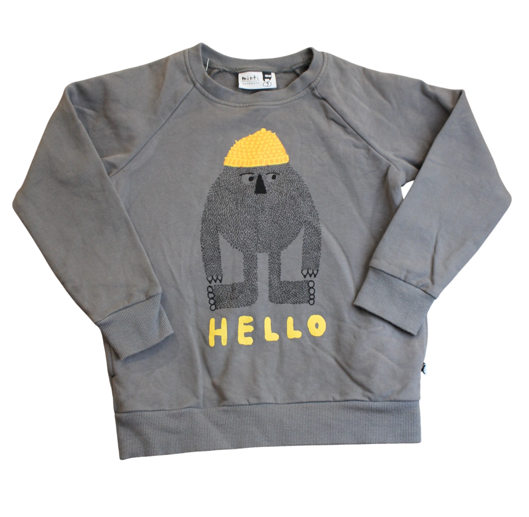 Minti Jumper, Grey, 9