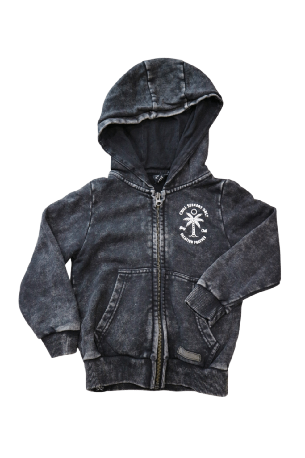 Alphabet Soup Hoodie, Charcoal grey, 3