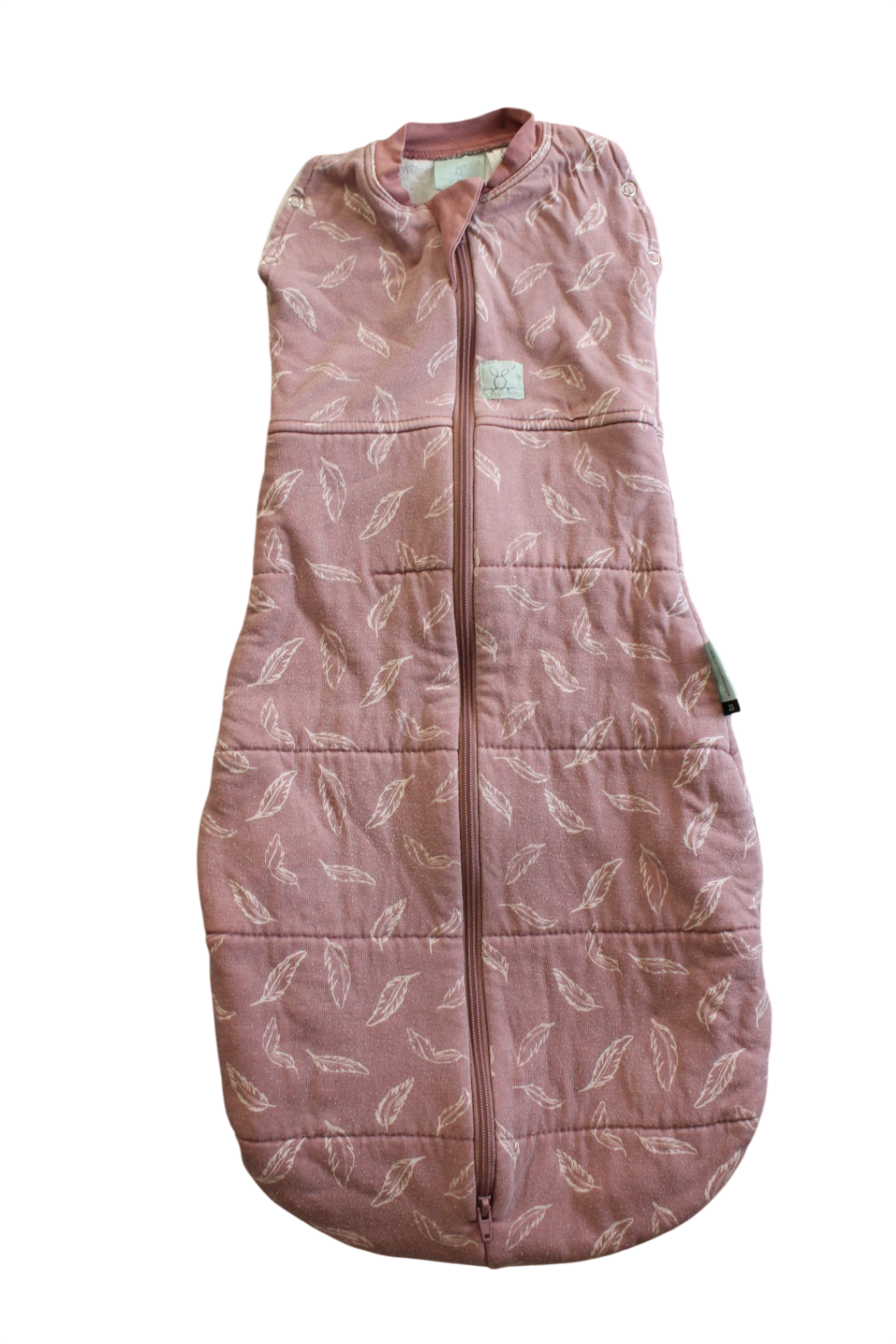 Ergopouch Sleeping Bag, Pink/leaves, 00