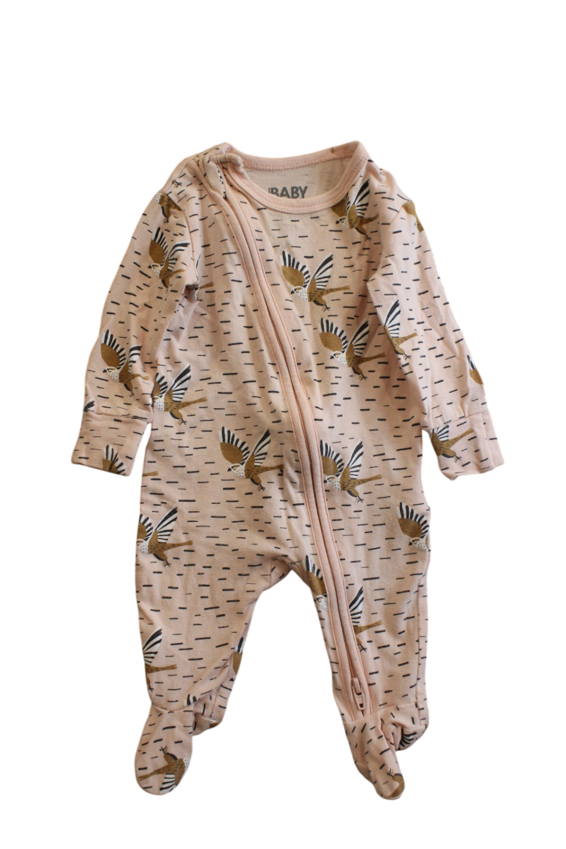 Cotton On Jumpsuit, Pink/bird print, 0000
