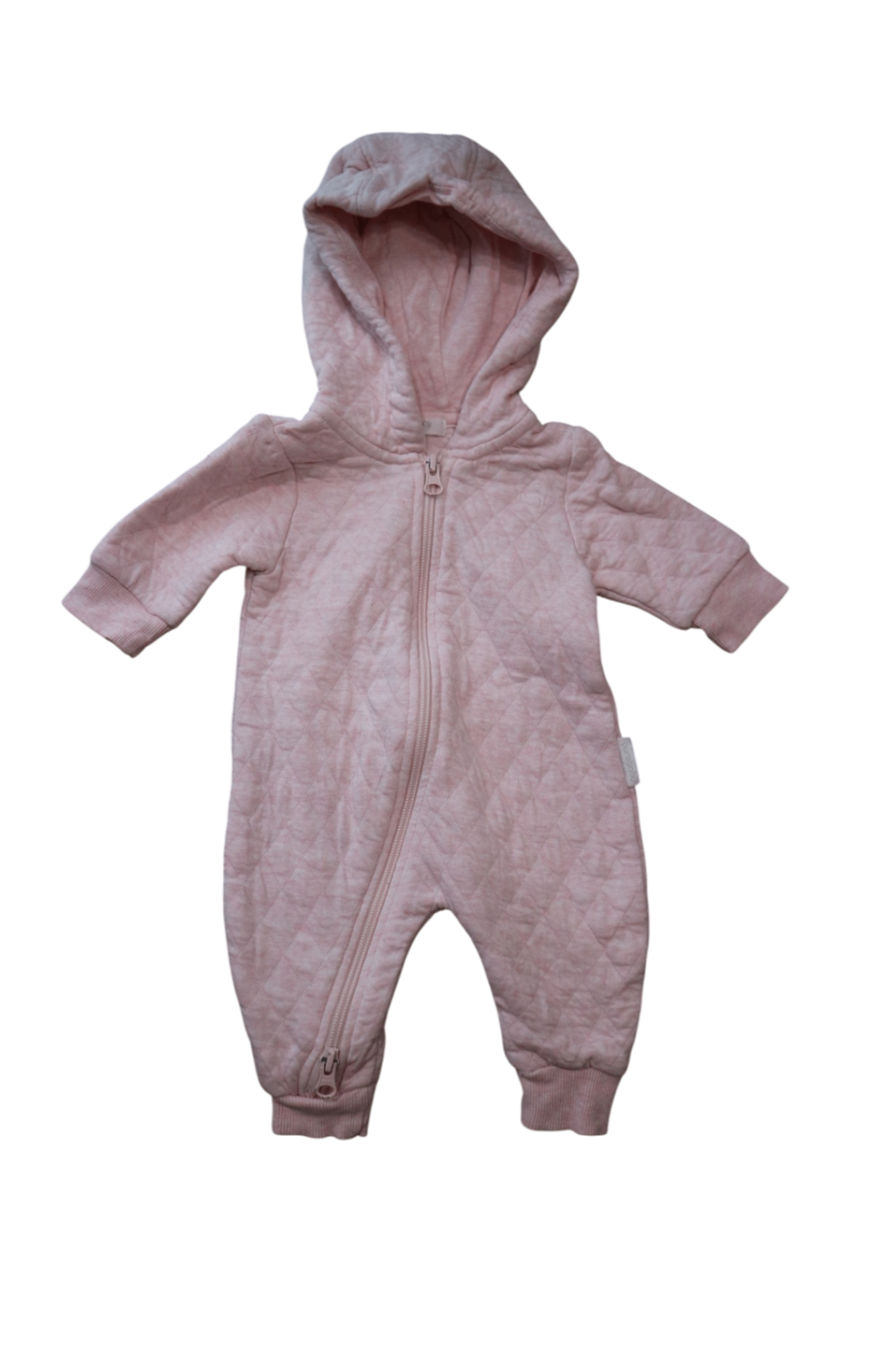 Purebaby Playsuit, Pink, 000