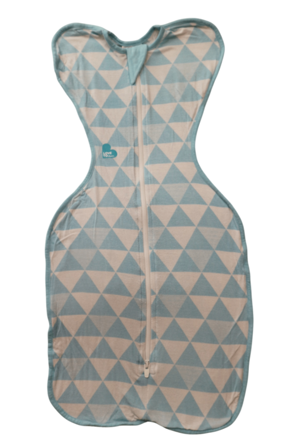 Love to Dream Swaddle, Blue and White, 000