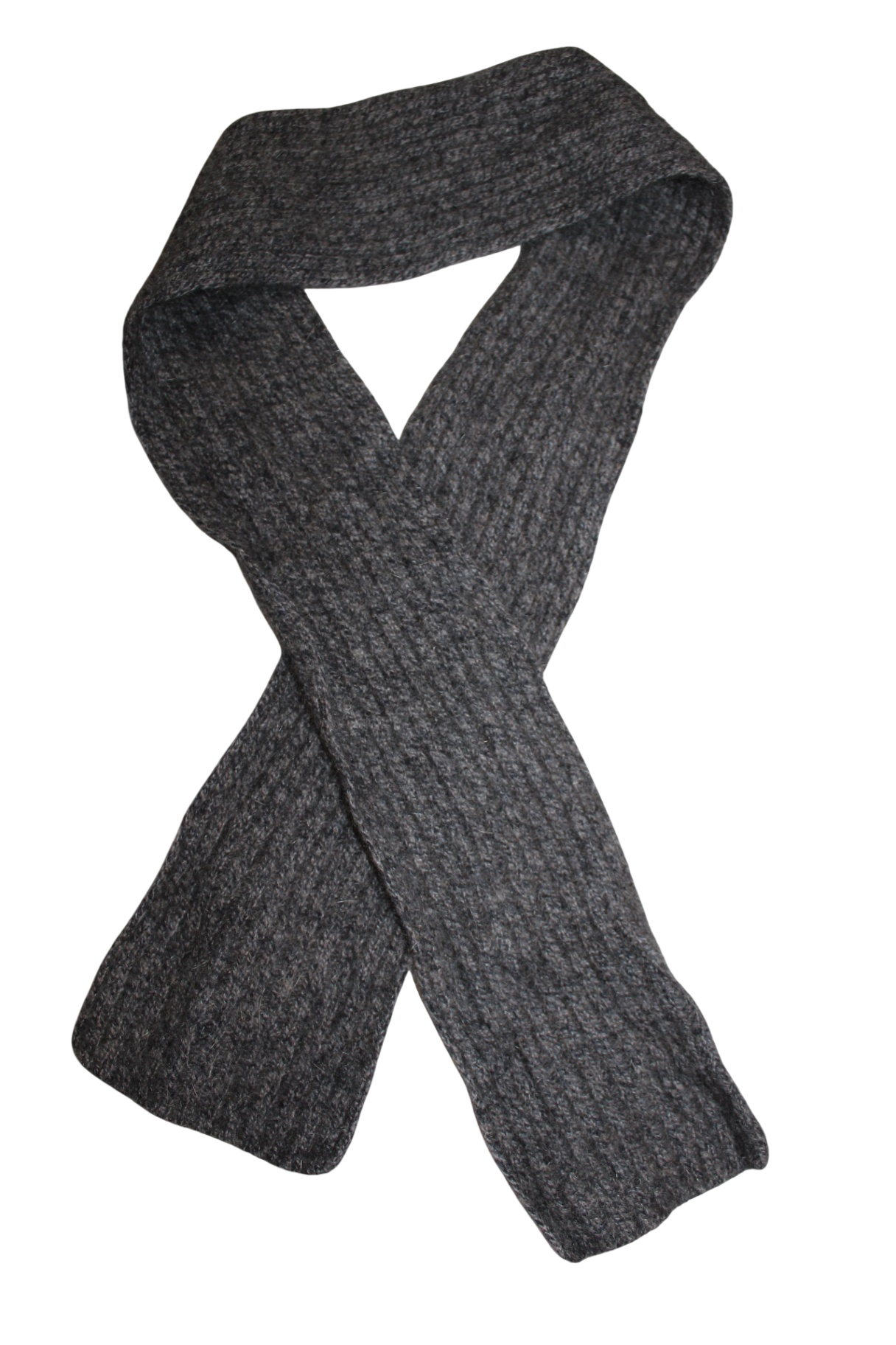 handmade Scarf, Charcoal Grey, Child