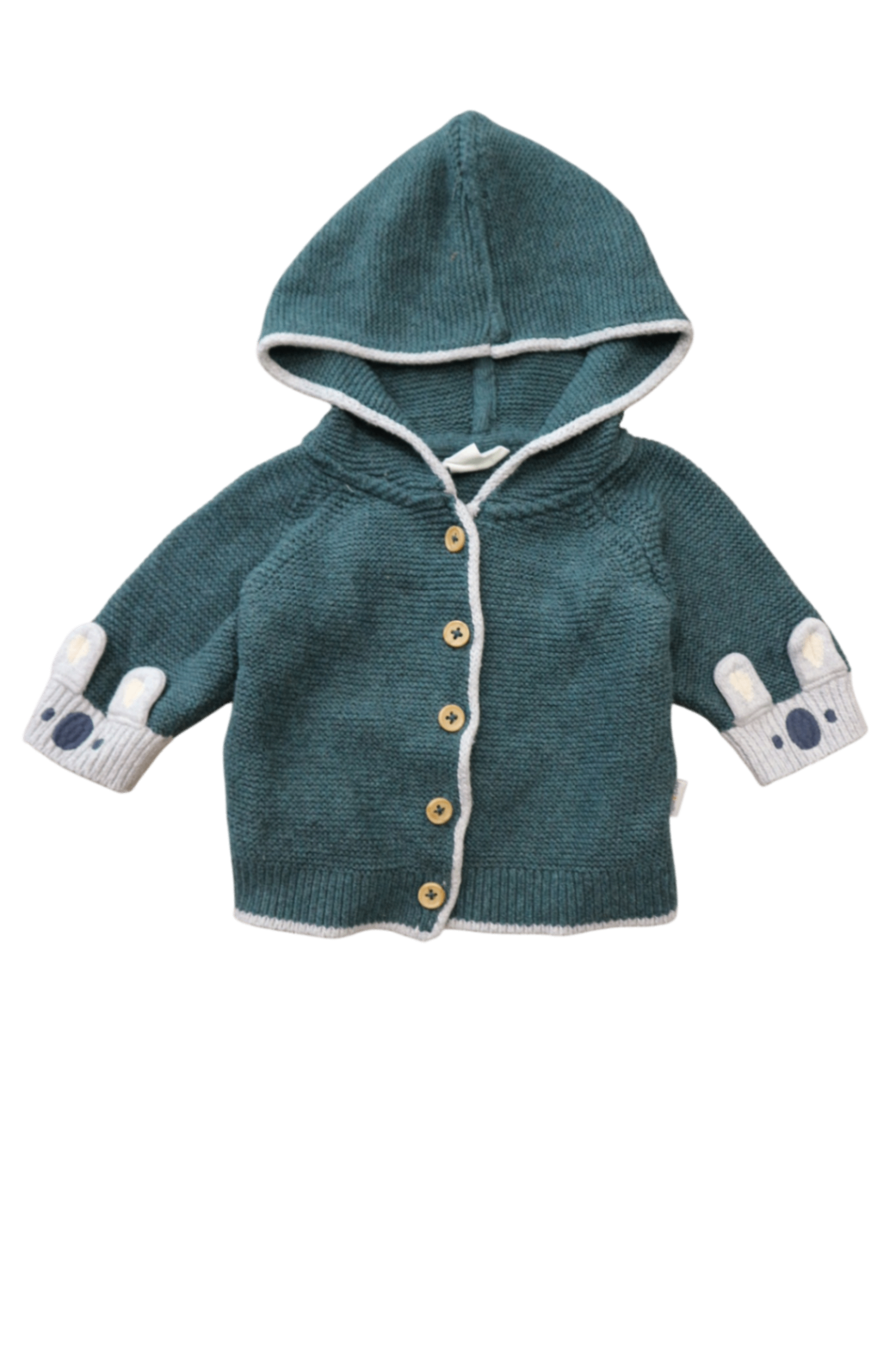 Jack & Milly Cardigan, Green, 000