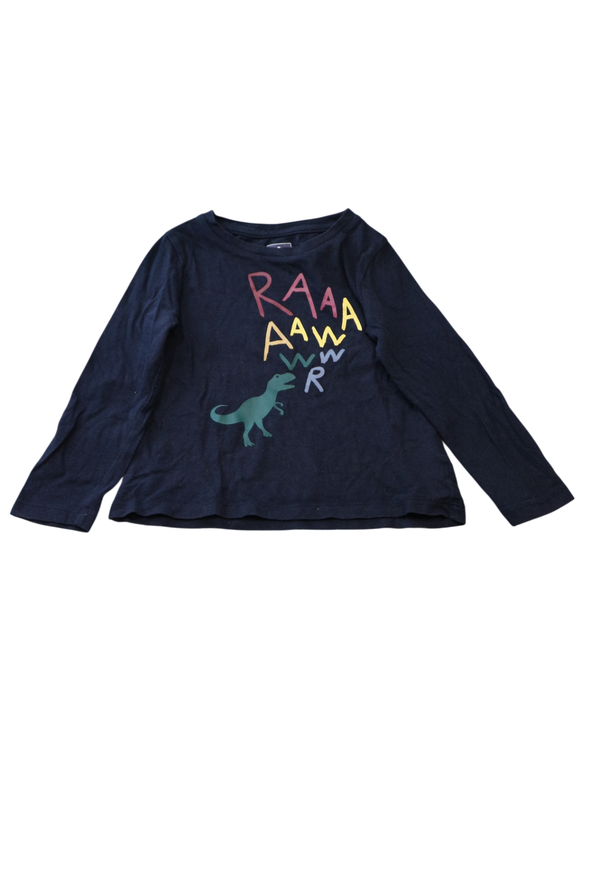 Gap Kids Long-Sleeve T-Shirt, Navy, 3