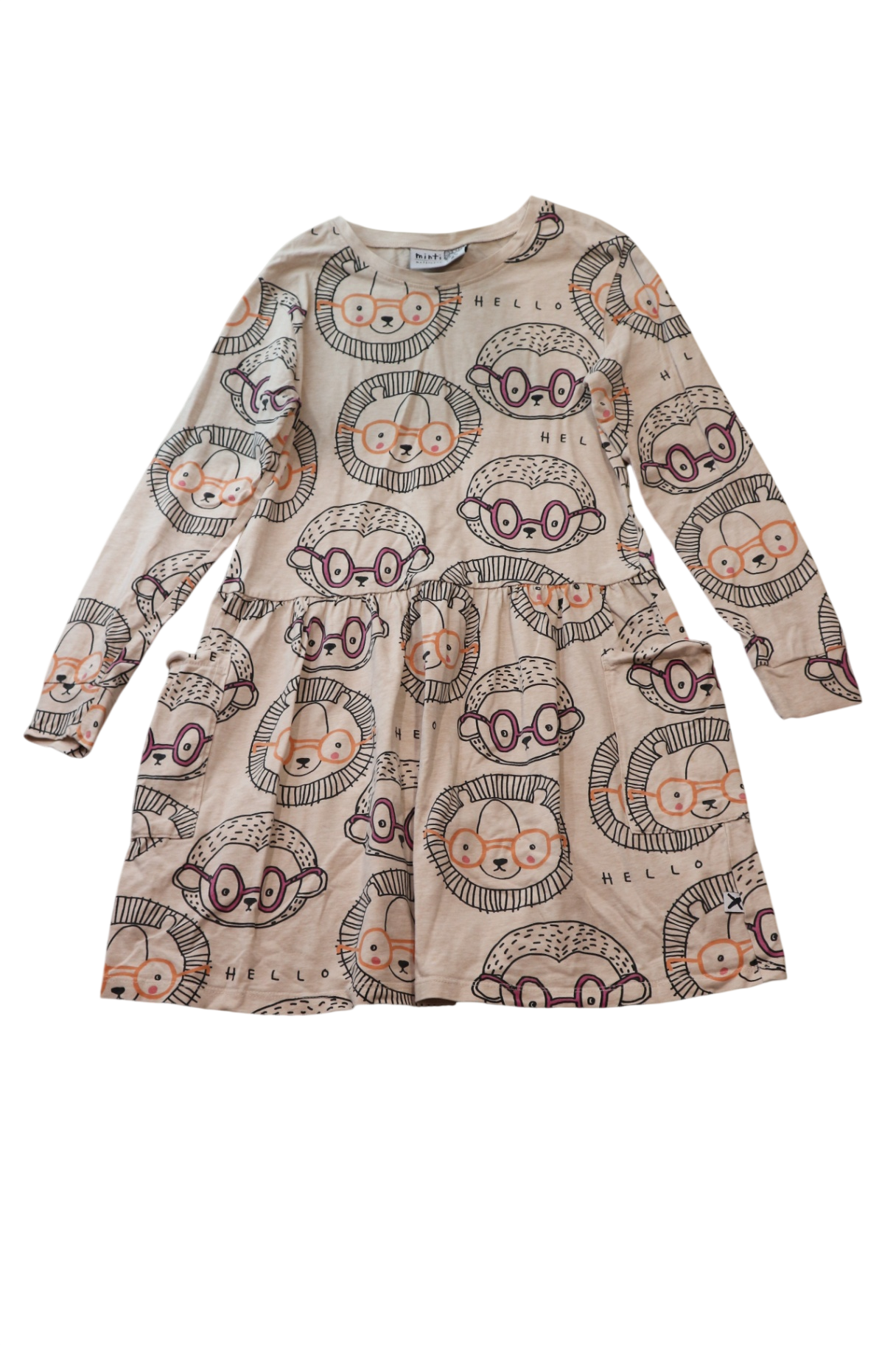 Minti Dress, Beige, 8