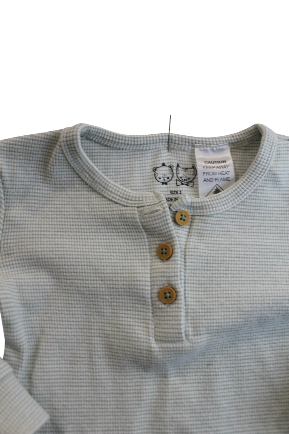 Wilson and Frenchy Pajama Set, Light Blue, 2