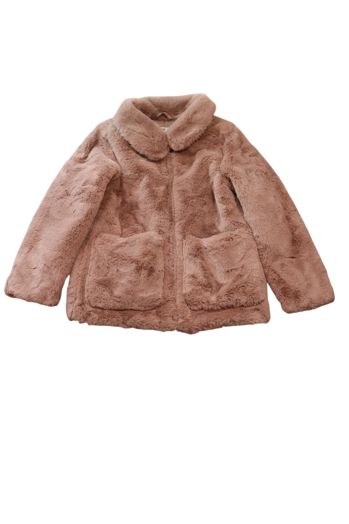 H&M Coat, Pink, 7-8