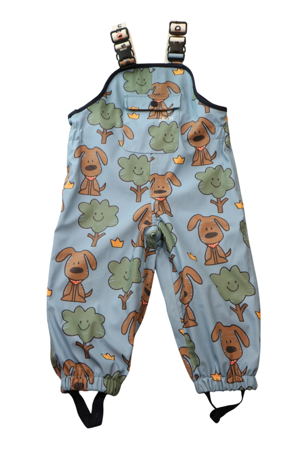 Jack & Milly Rain Overalls, Light blue, 2