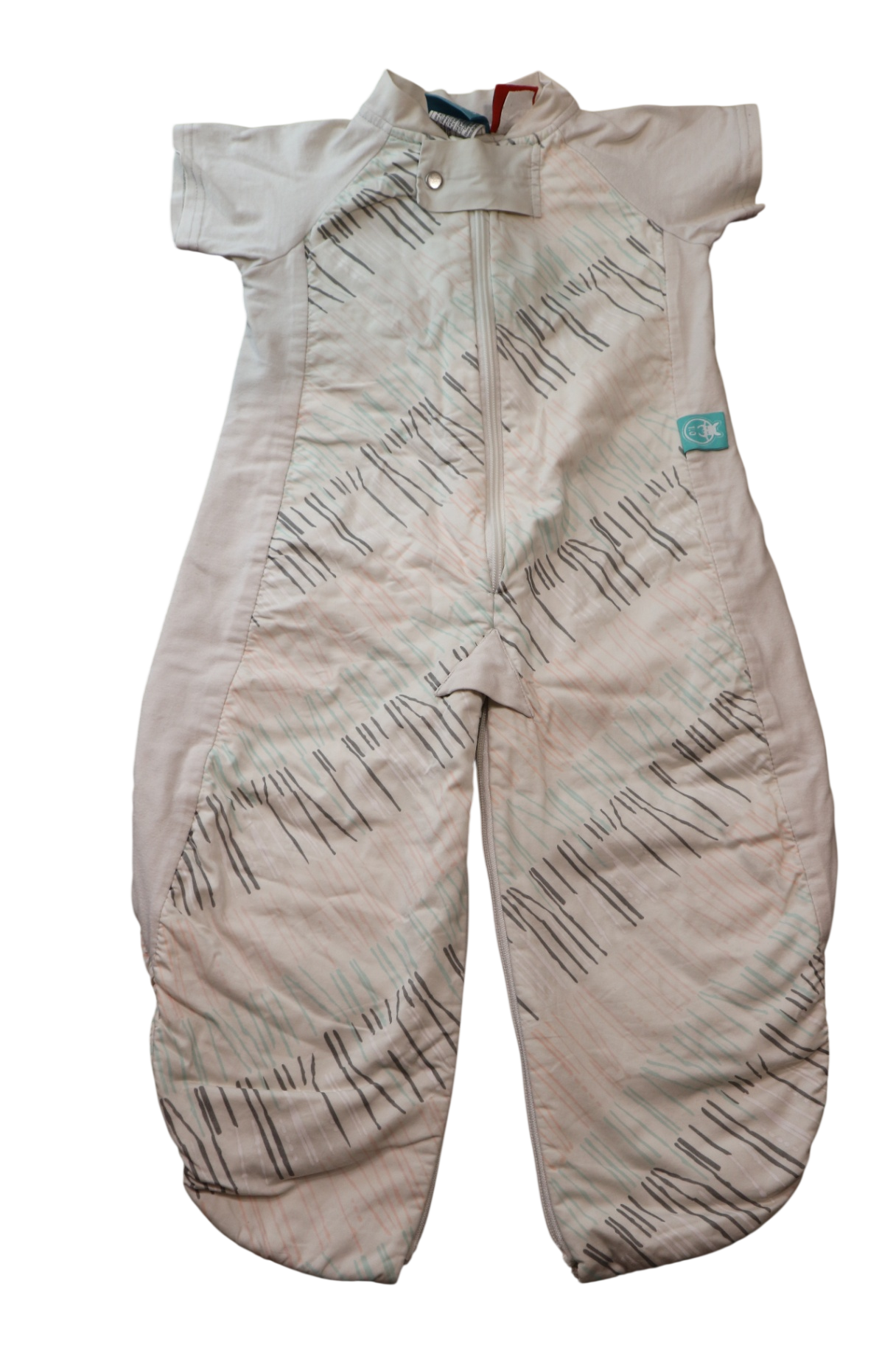 Ergopouch Sleepsuit, White, 2-12M