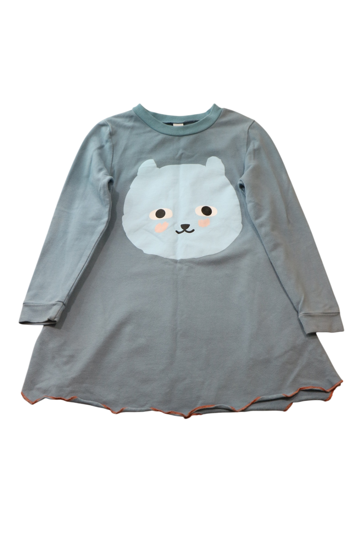 Little Horn Dress, Blue Grey, 8