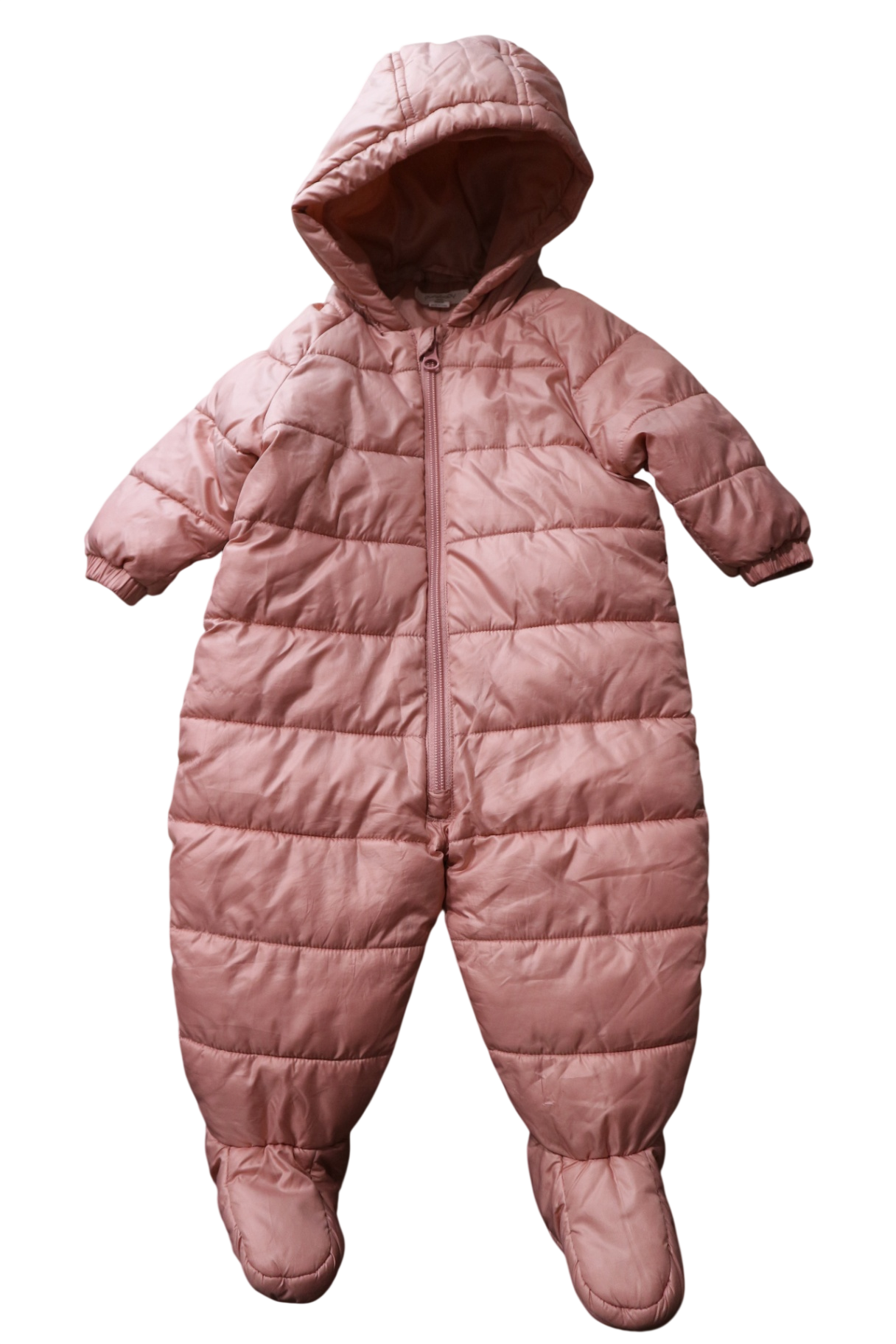 Purebaby Snugglesuit, Pink, 00