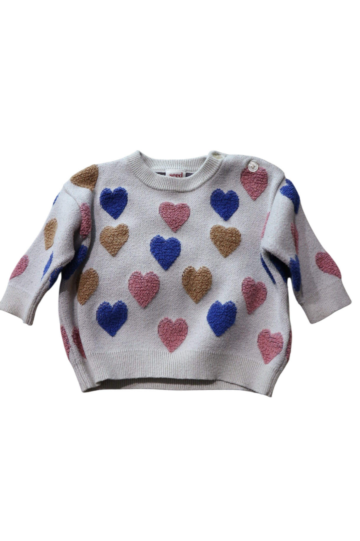 Seed Knitwear, Grey, 000