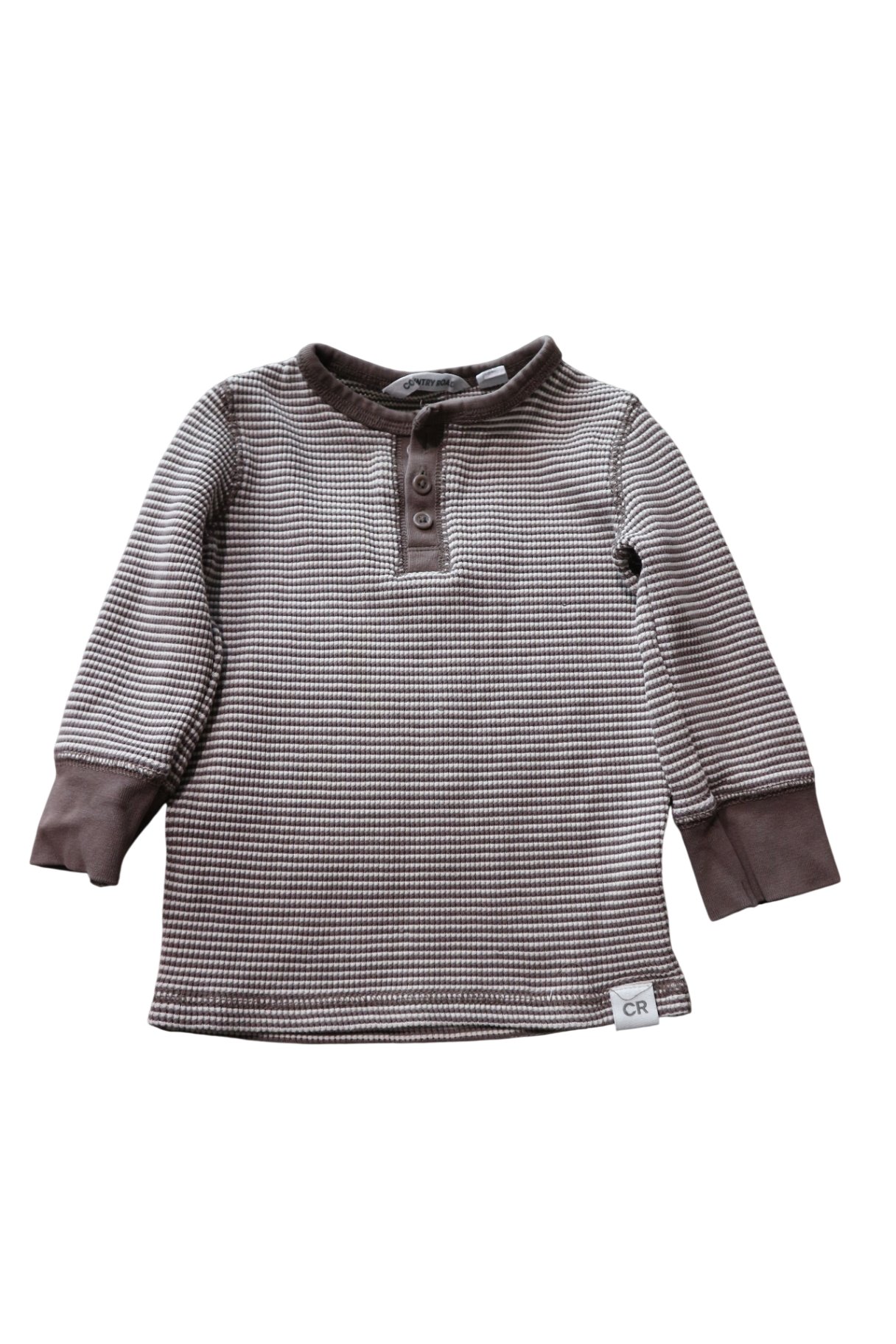 Country Road Long-Sleeve T-Shirt, Brown, 2