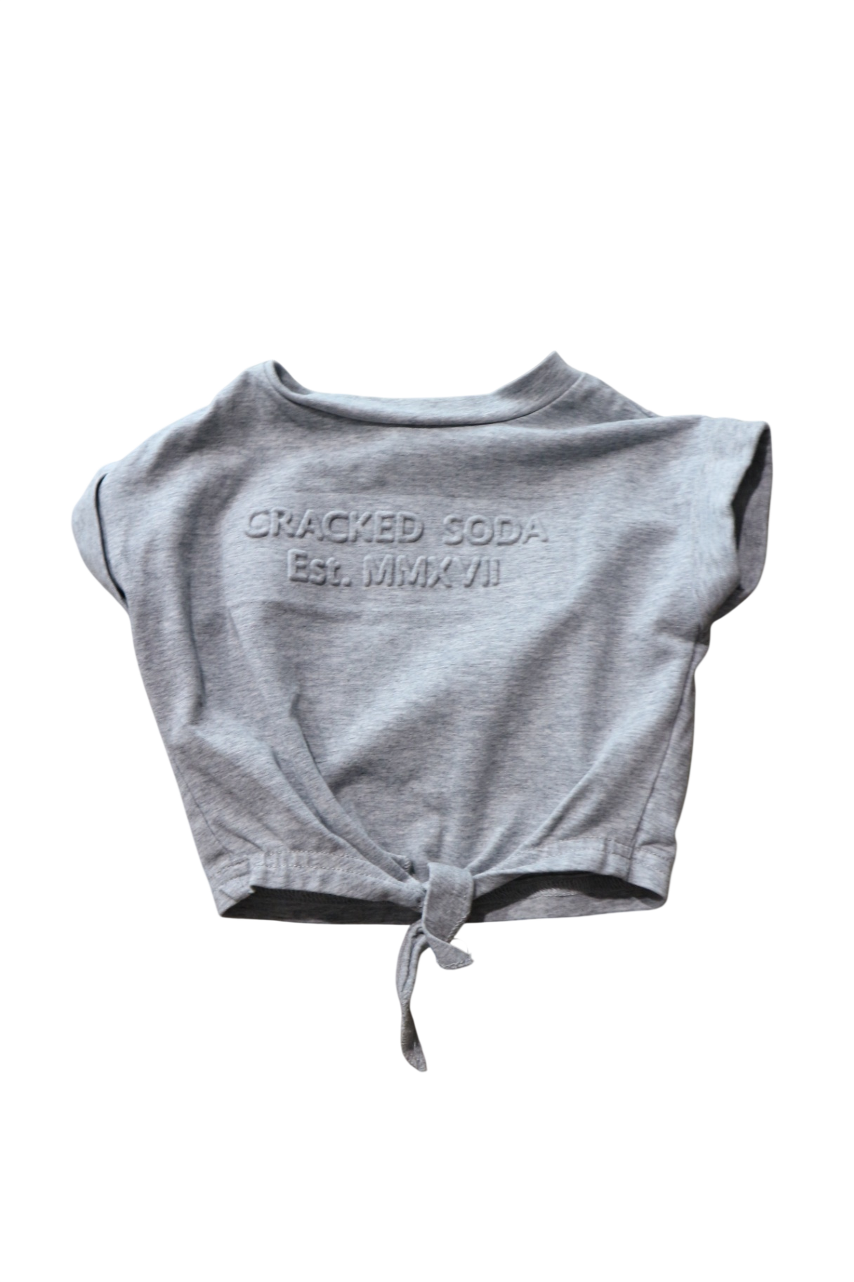 Cracked Soda T-Shirt, Grey, 00