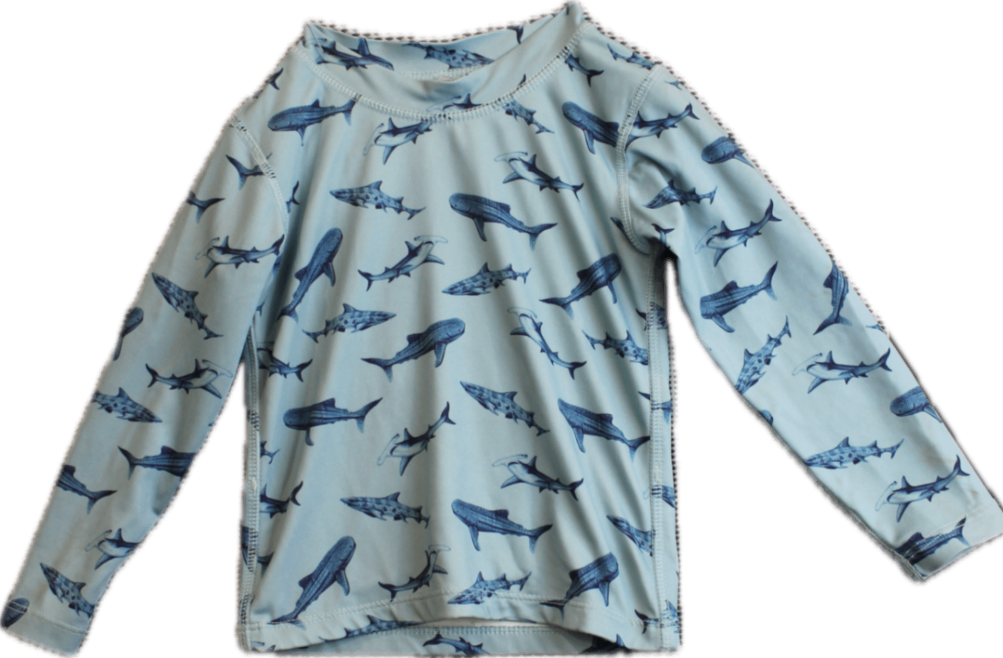 Wilson & Frenchy Swimwear top, Light blue and navy, 3