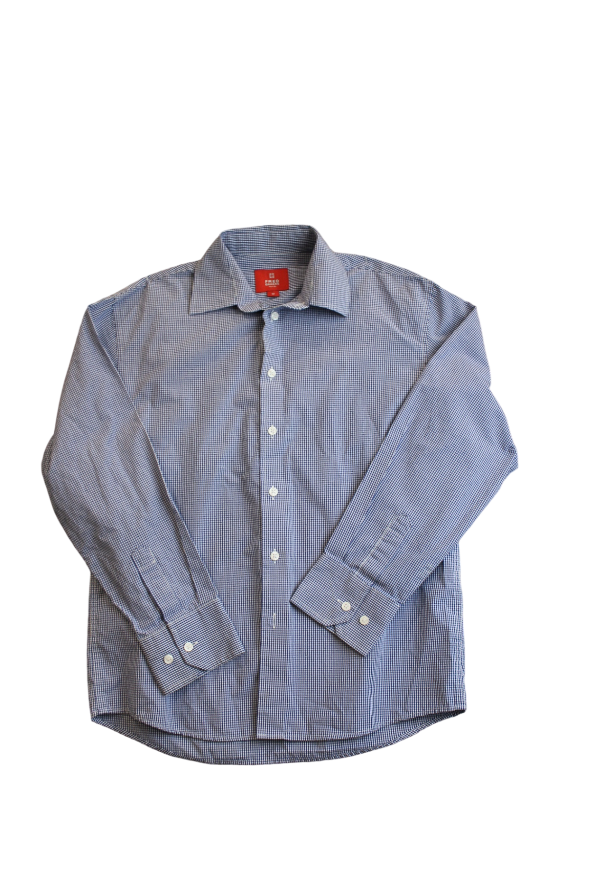Fred Bracks Shirt, Blue and white, 12