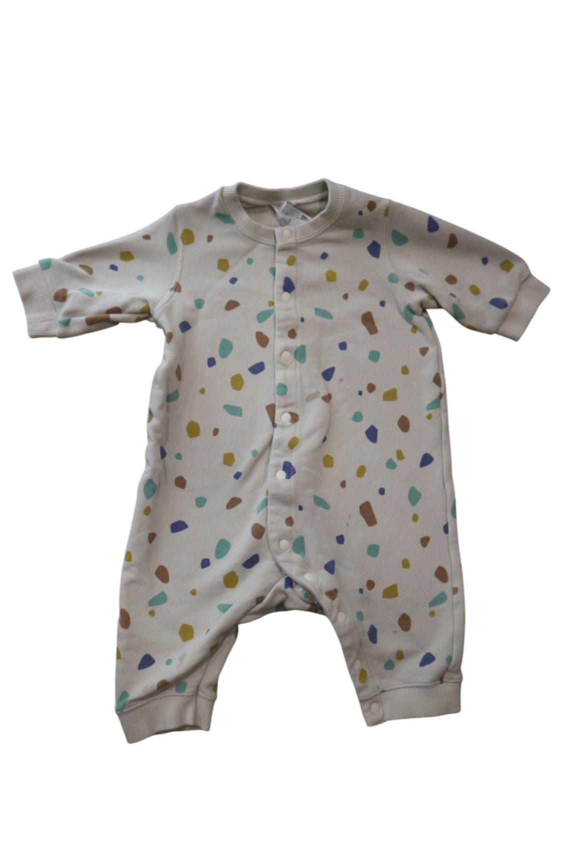 Uniqlo Jumpsuit, Cream Multi , 000