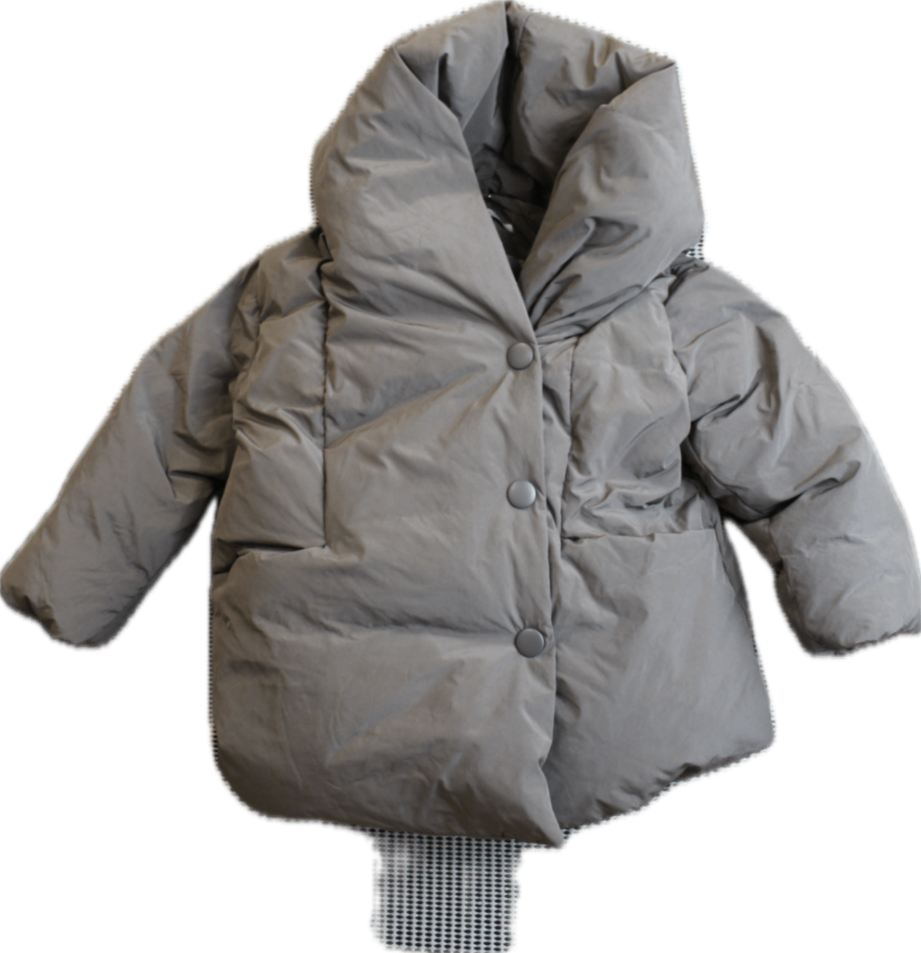 Vivienne Lee korea Puffer Jacket, Brown, 1