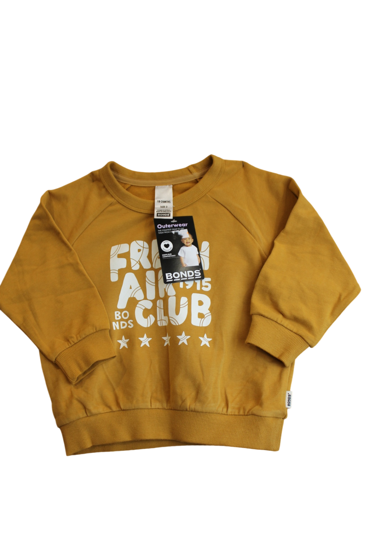 Bonds Jumper, Mustard yellow, 2