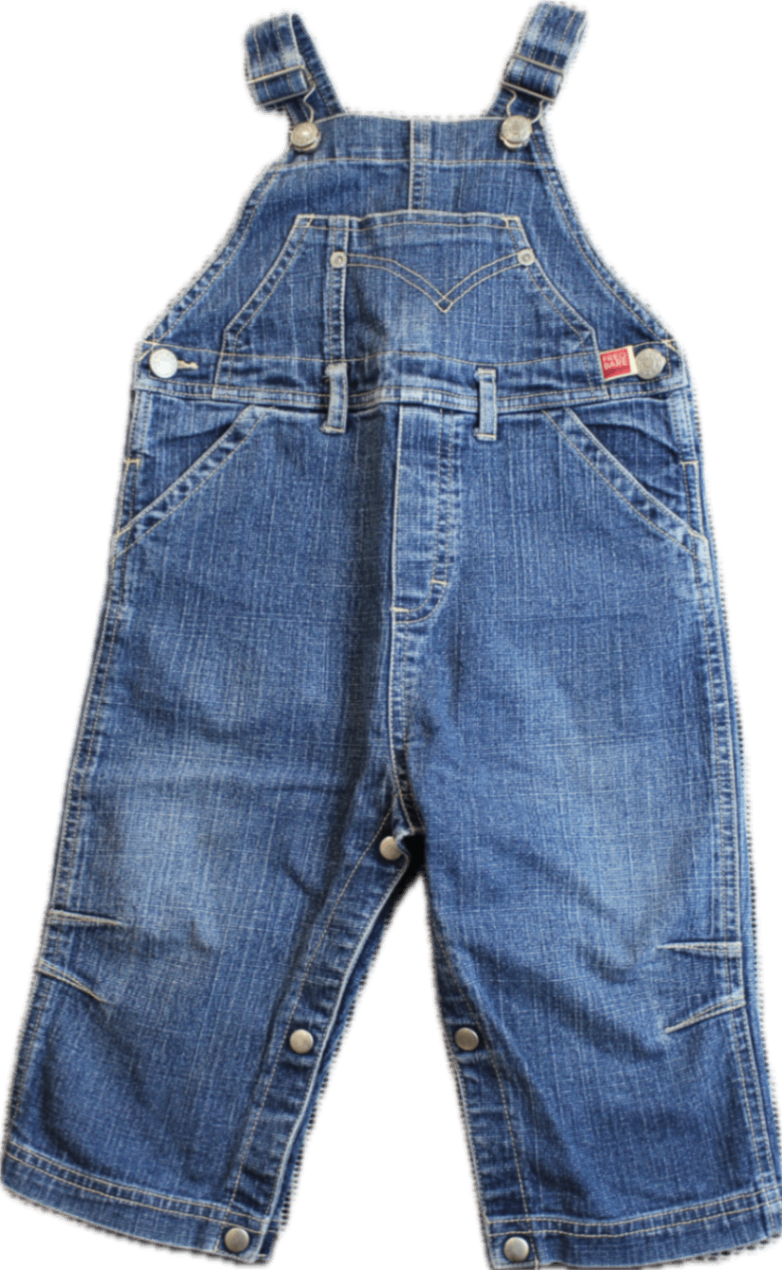 Fred bare jeans Overalls, Blue, 2