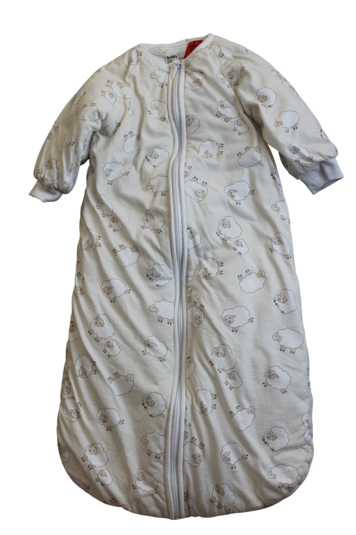 Baby sleeptime Sleeping Bag, white, 6-18m