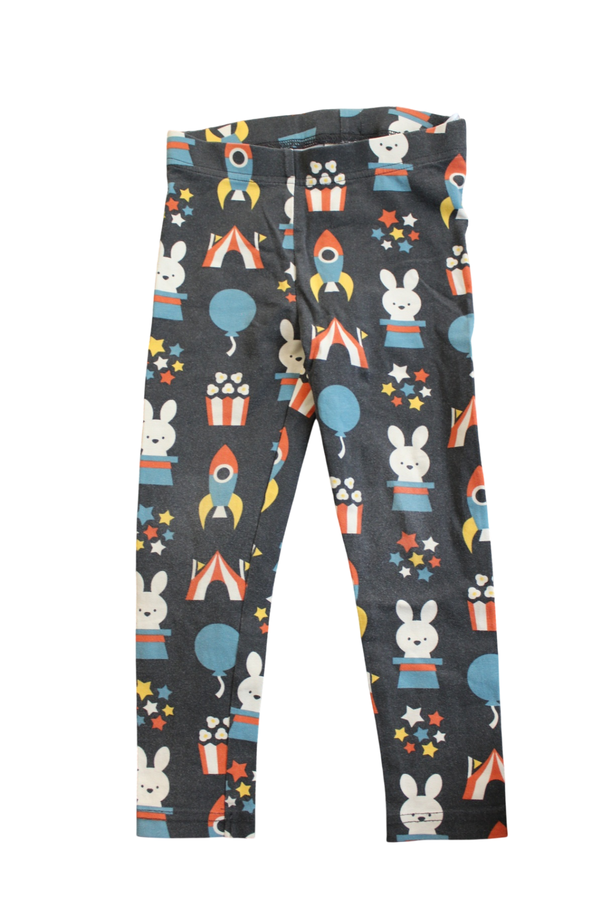 Maxomorra Leggings, black, 3-4