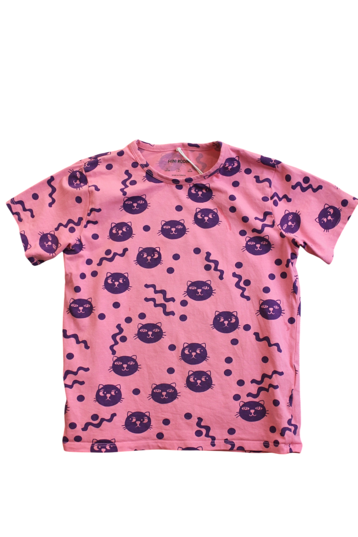 Mini Rodini T-Shirt, Pink, 7-9
