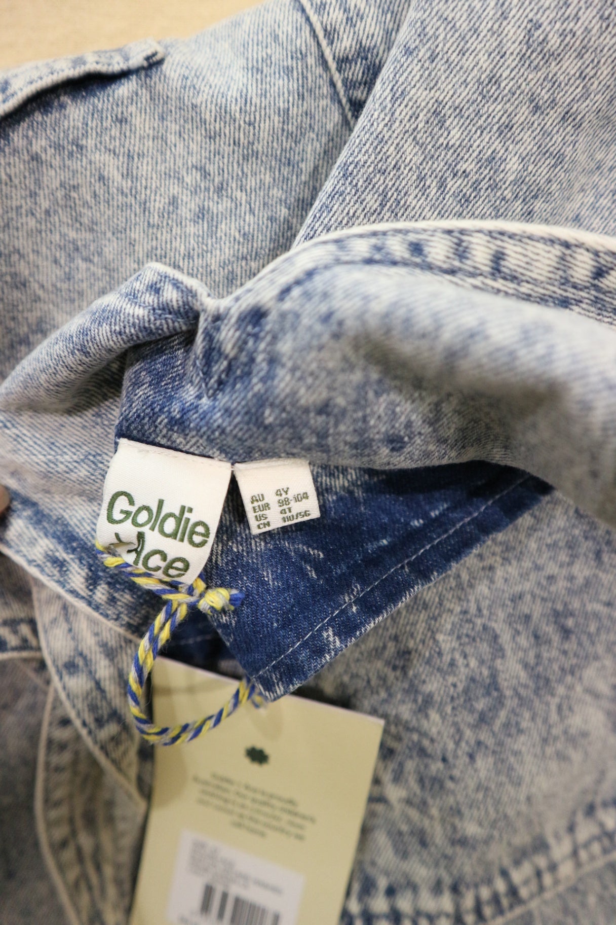 Goldie + Ace Overalls, Blue, 4