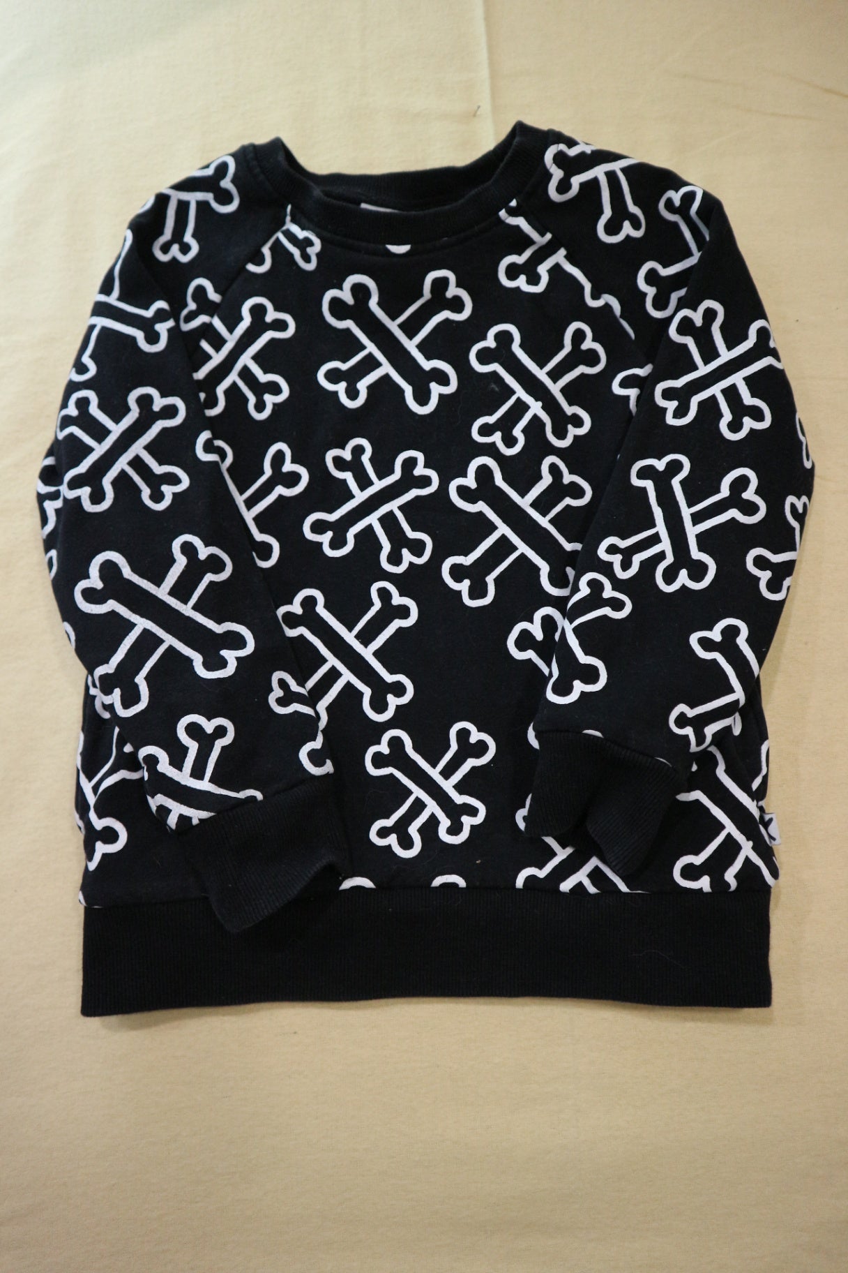 Minti Jumper, Black and White, 6