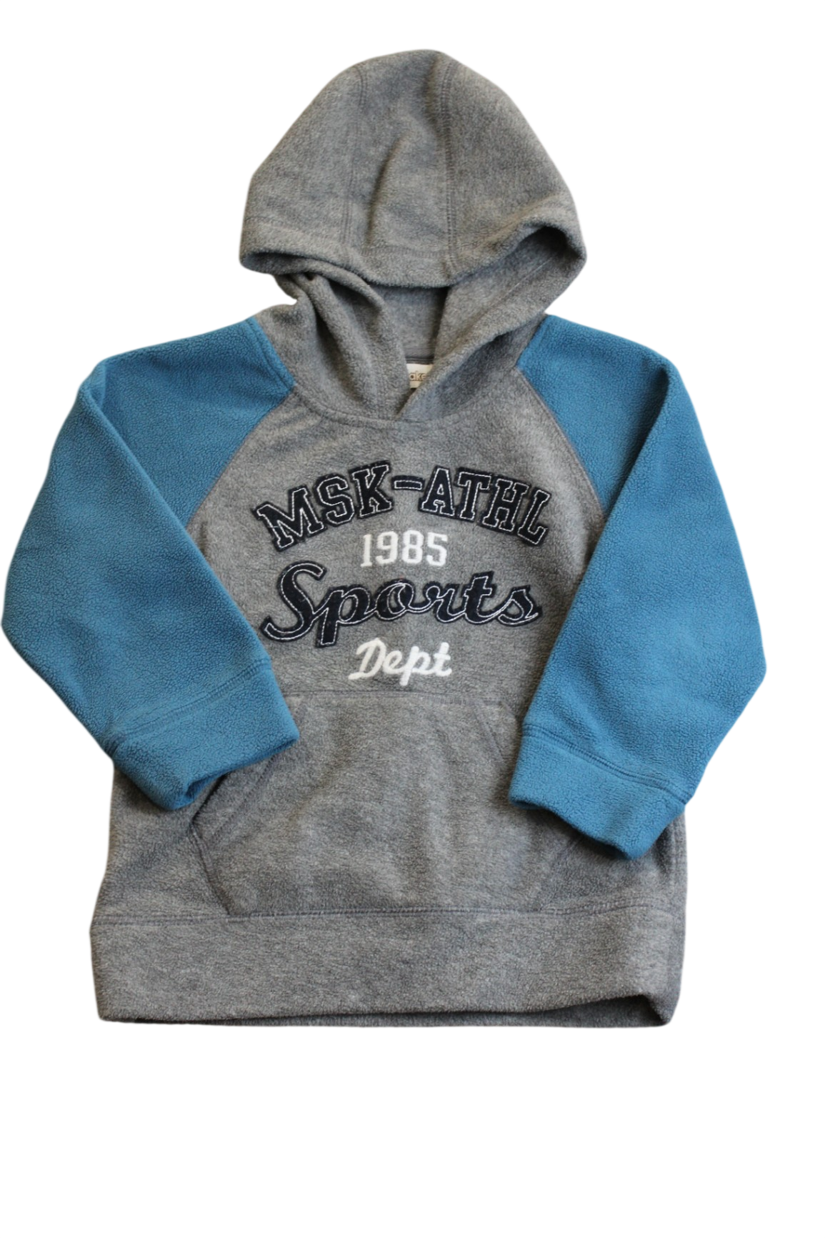 Milkshake Hoodie, Grey and blue, 4