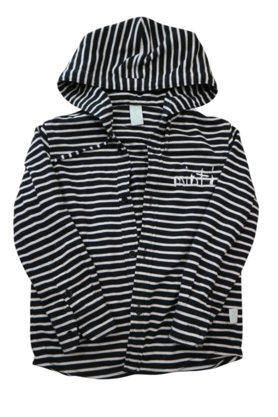 Minti Cardigan, Black and White, 5