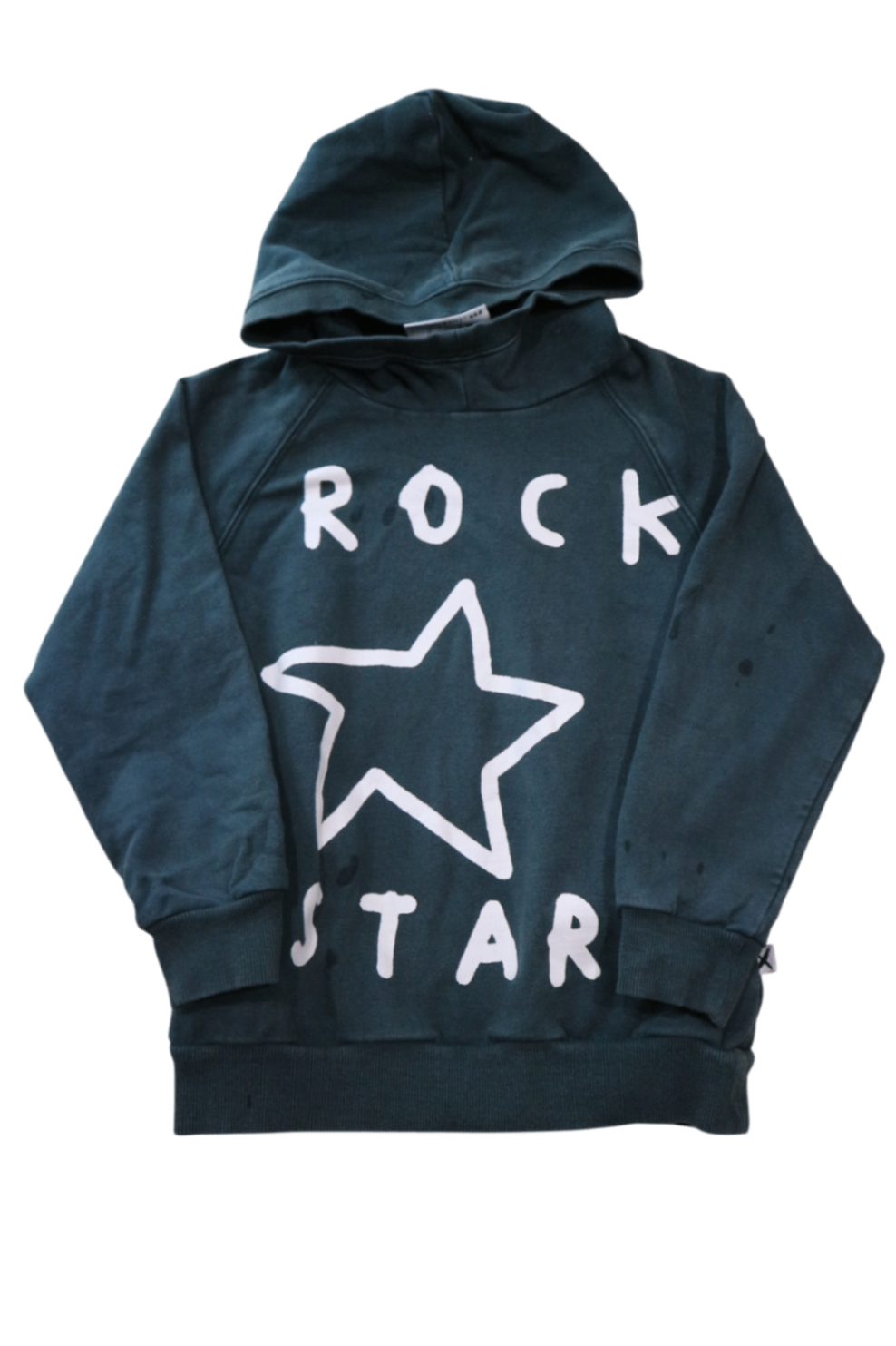 Minti Hoodie, Dark teal green, 6