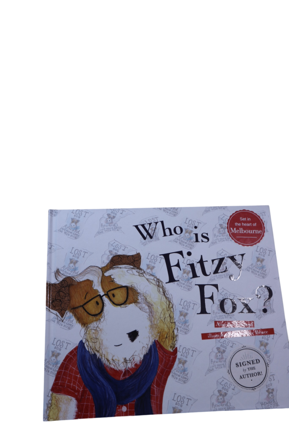 Unknown Book, White, red, blue, brown, One size