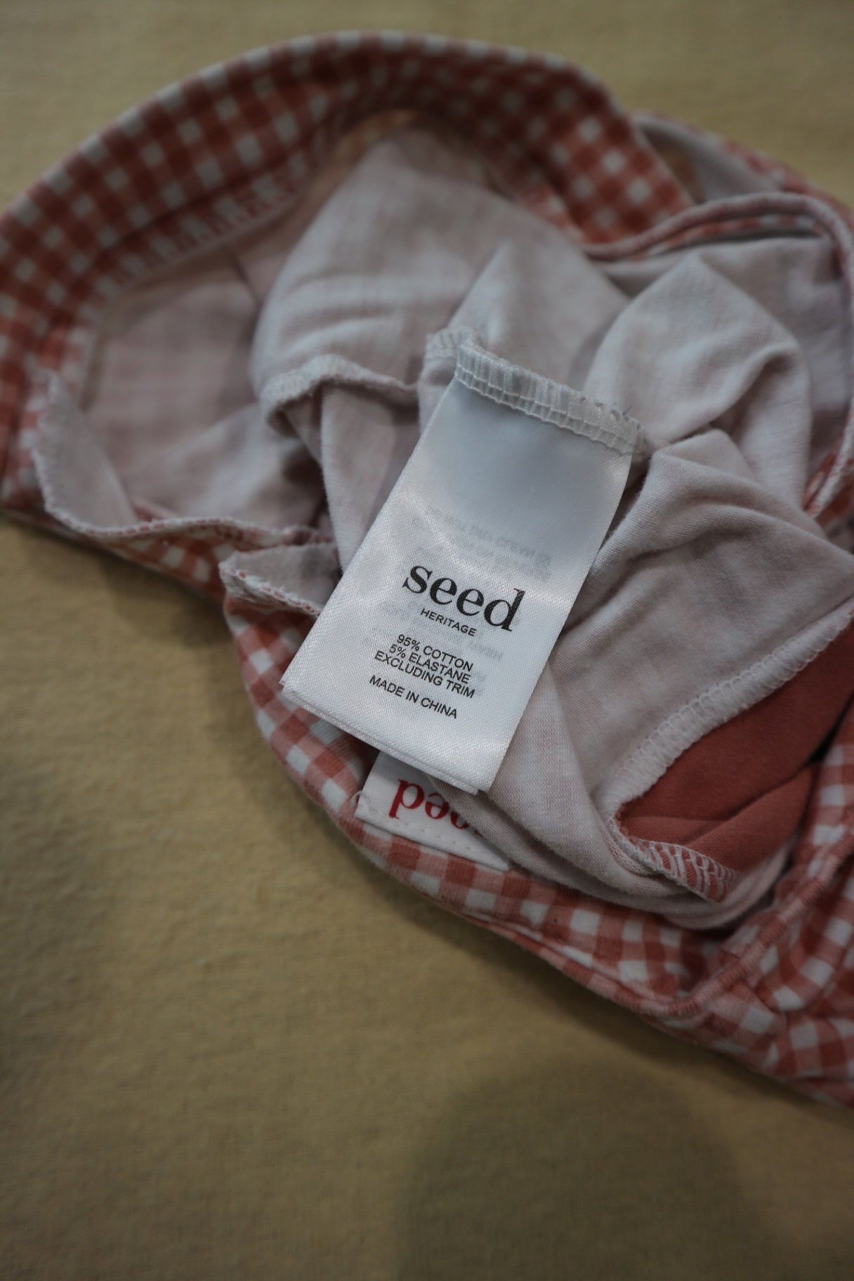 Seed Heritage Jumpsuit, Pink and White, 0000