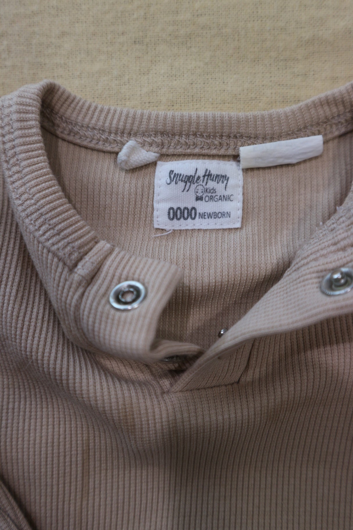 Snuggle Hunny Kids Jumpsuit, Taupe, 0000