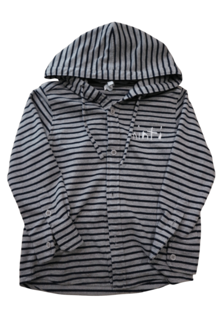 Minti (tags cut) Hoodie, Grey and navy, 5