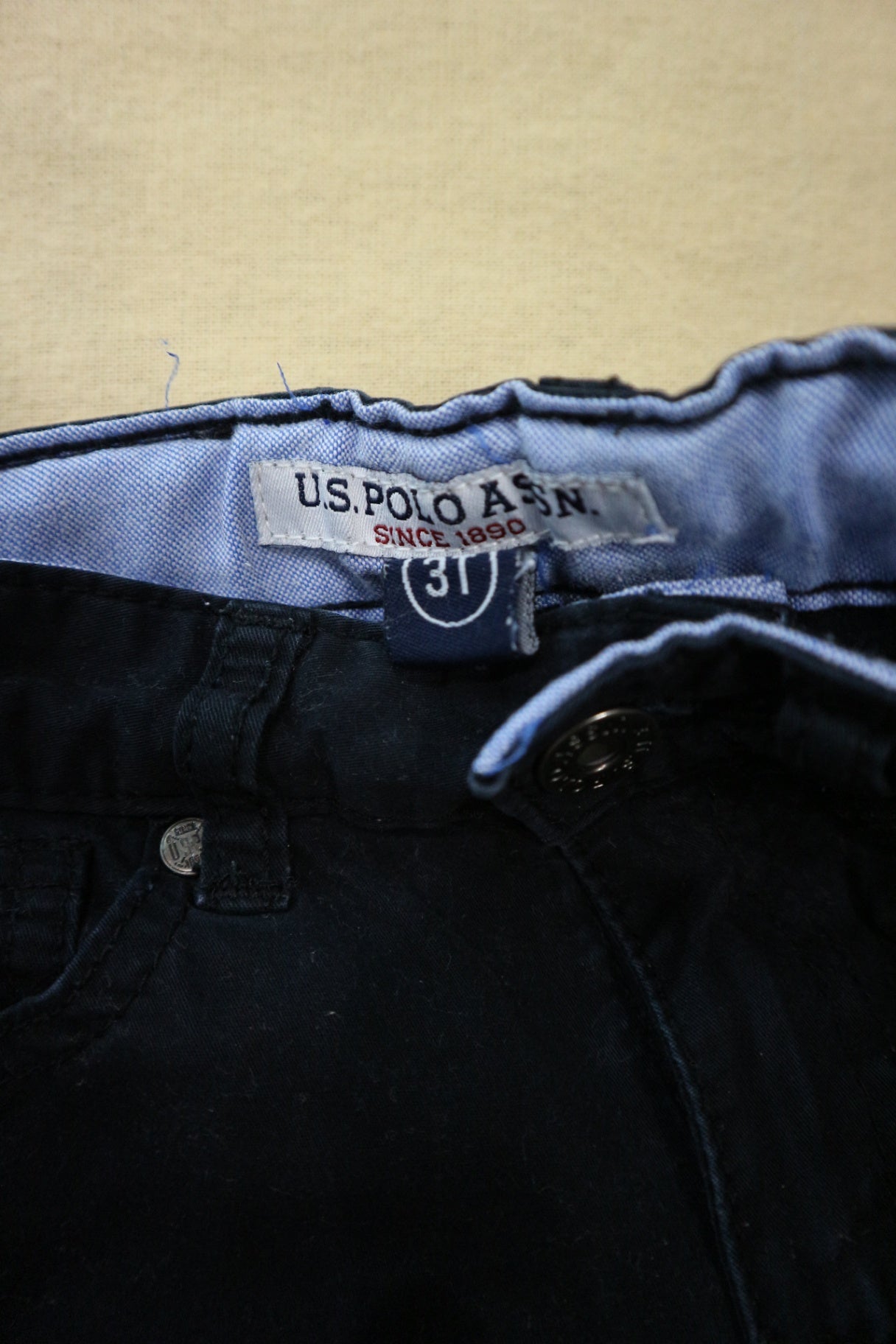 U.S. Polo Assn. Pants, Dark Blue, 3