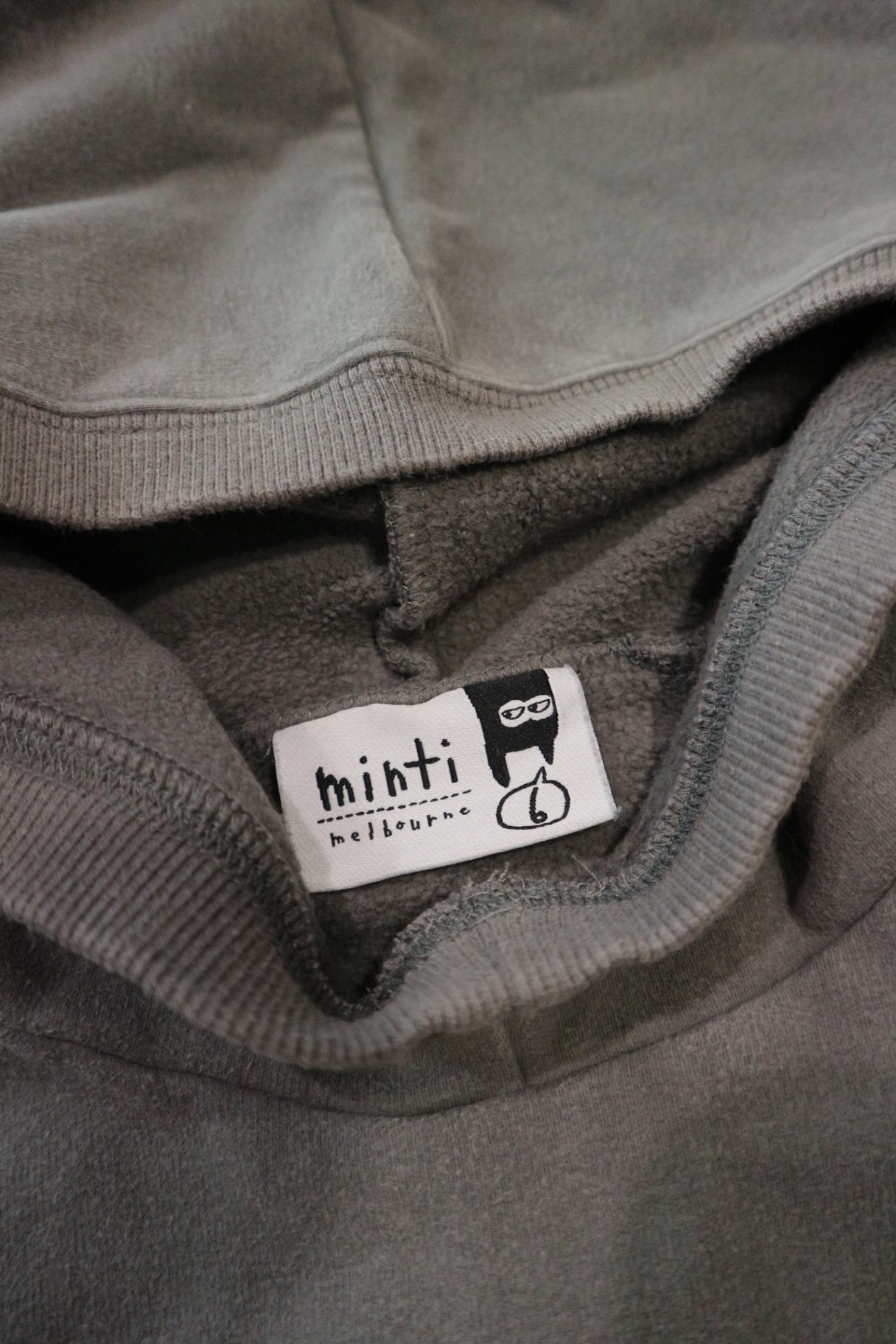 Minti Hoodie, Grey-blue, 6