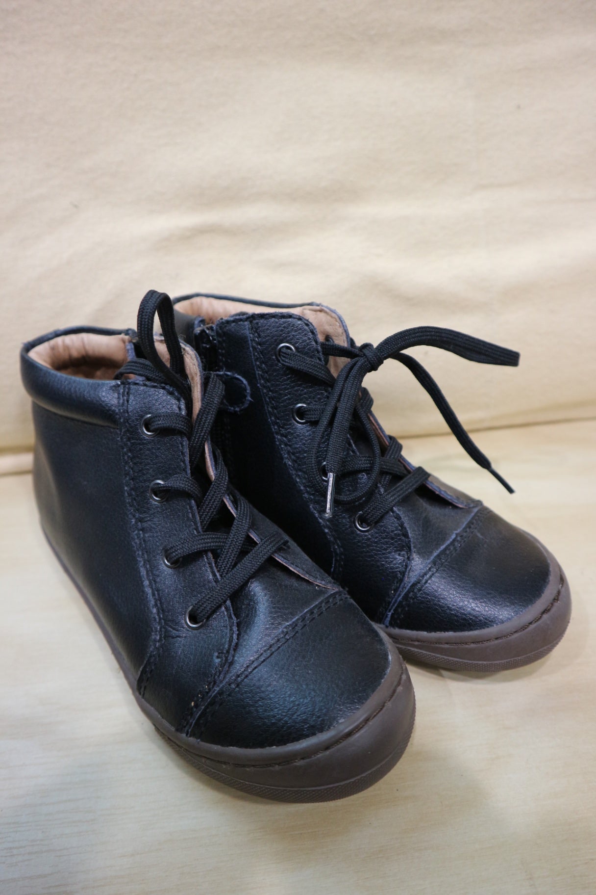 Red Bootie Boots, Black, US 12/EUR 30