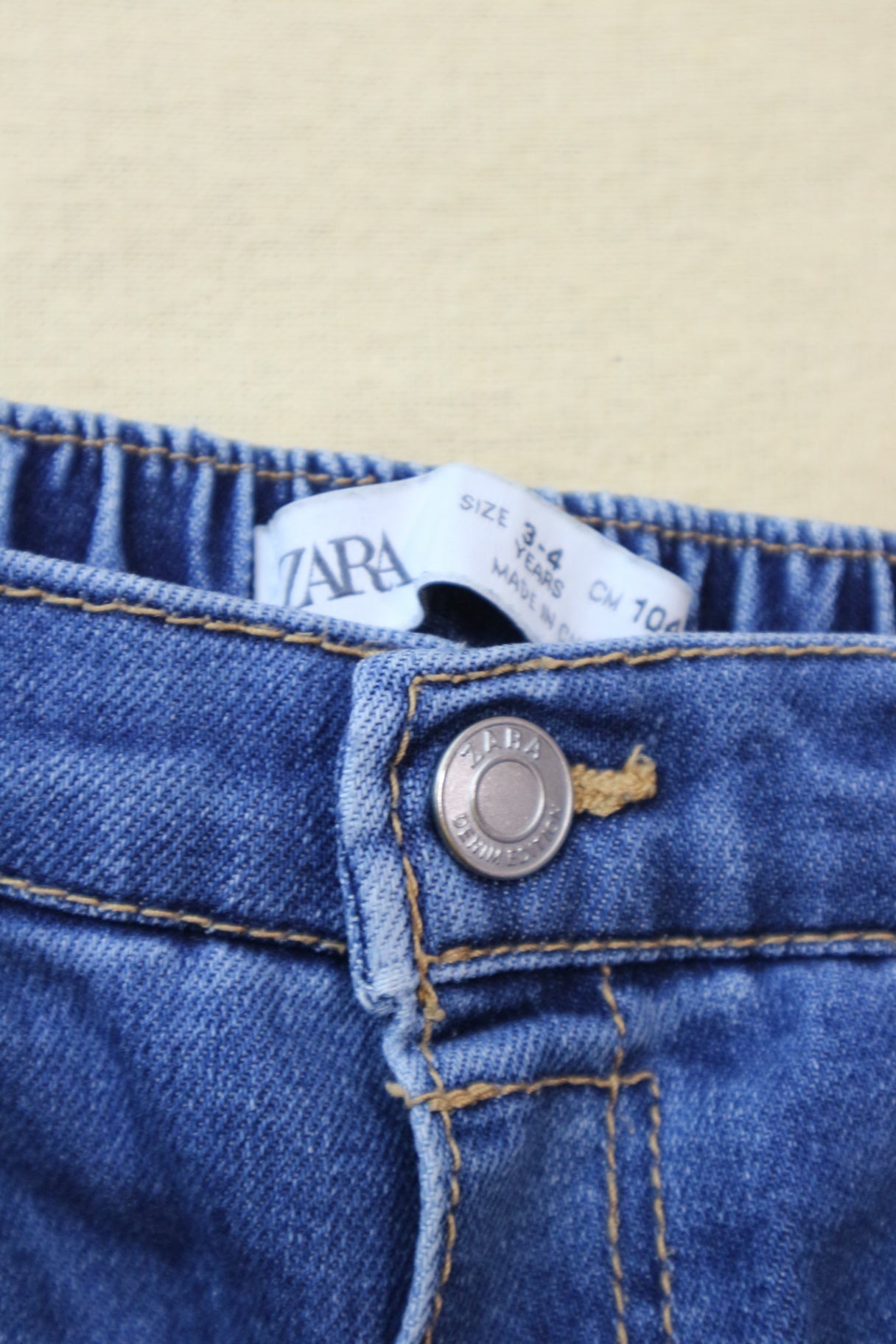 Zara Pants, Blue, 3-4