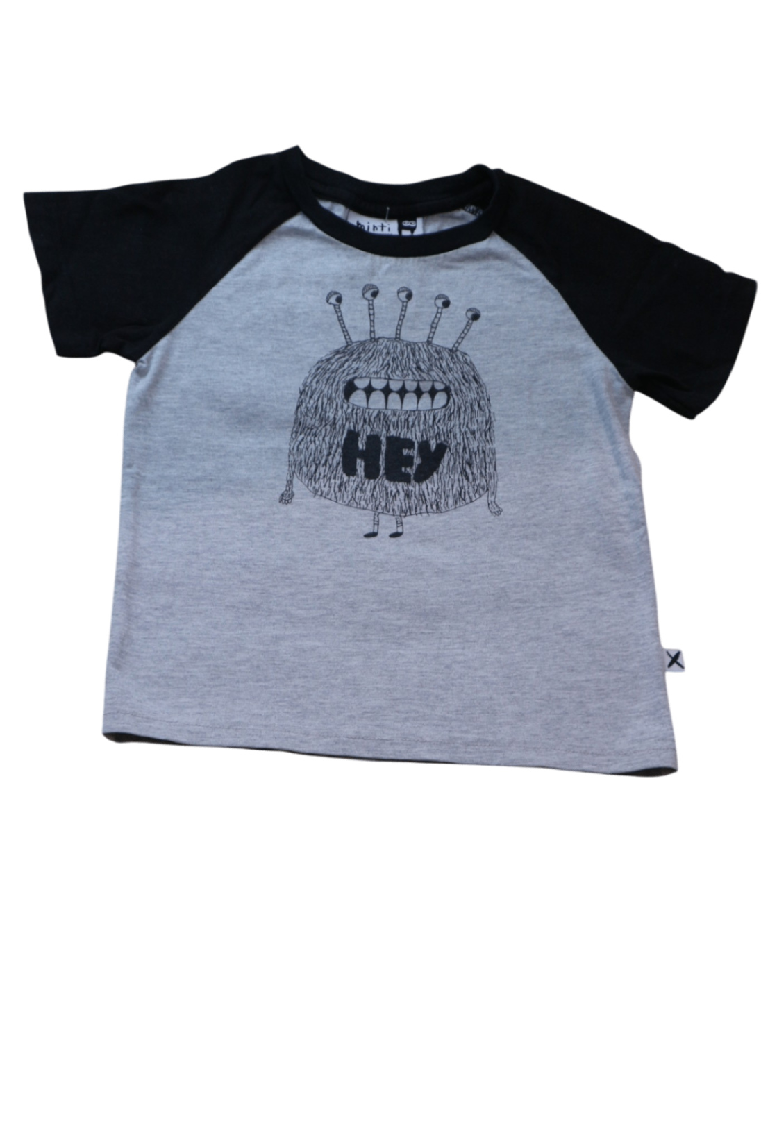 Minti T-Shirt, Grey and black, 3