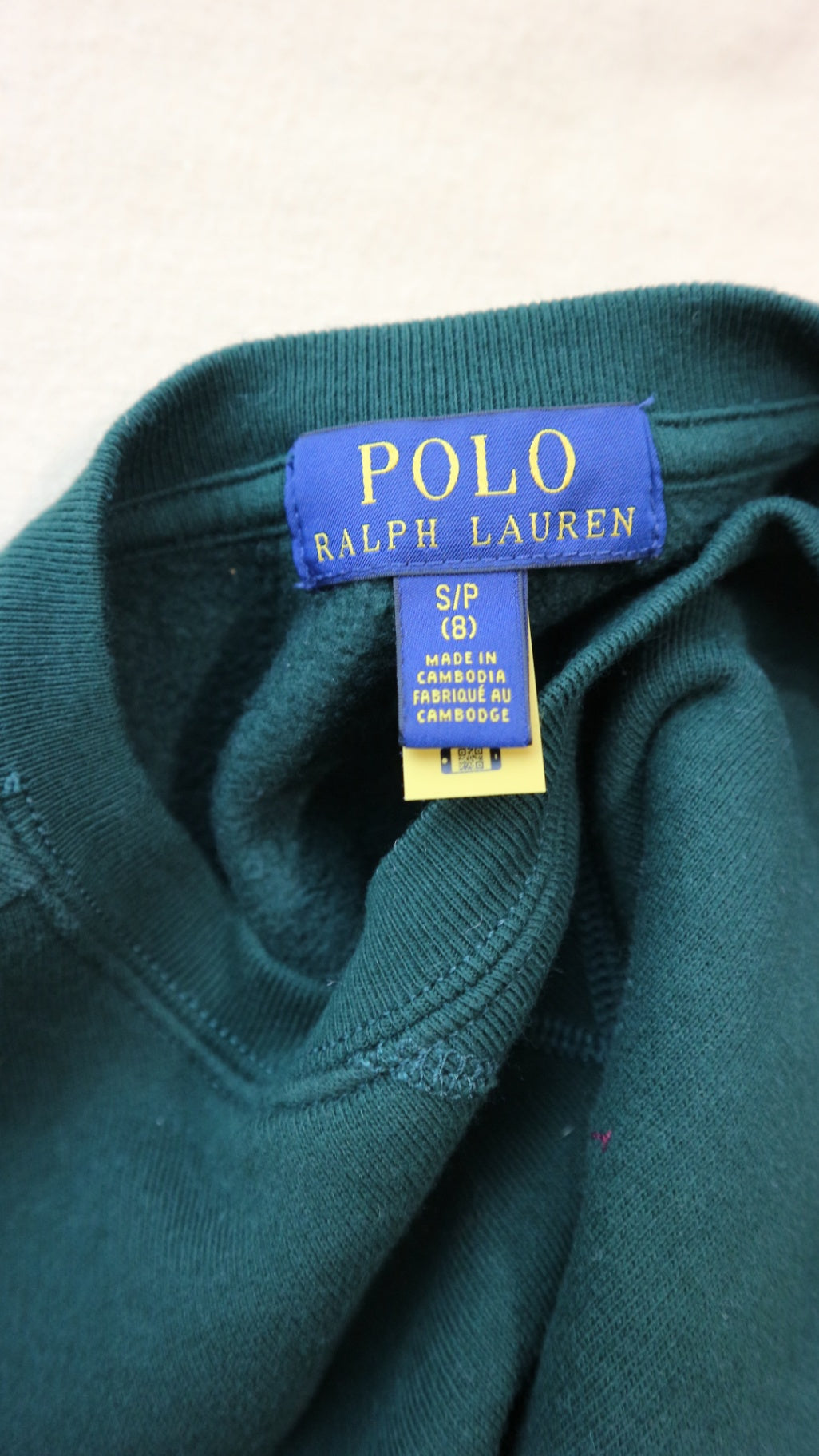 Polo Ralph Lauren Jumper, Dark Green, 8