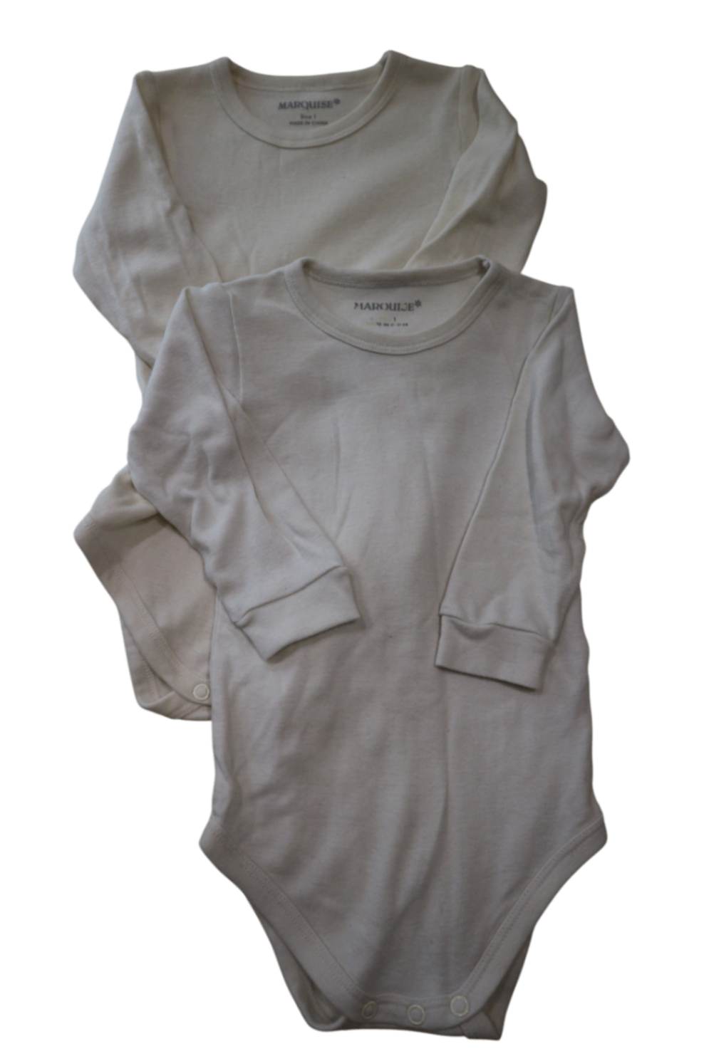 Marquise Bodysuit 2 Pack, White, 1