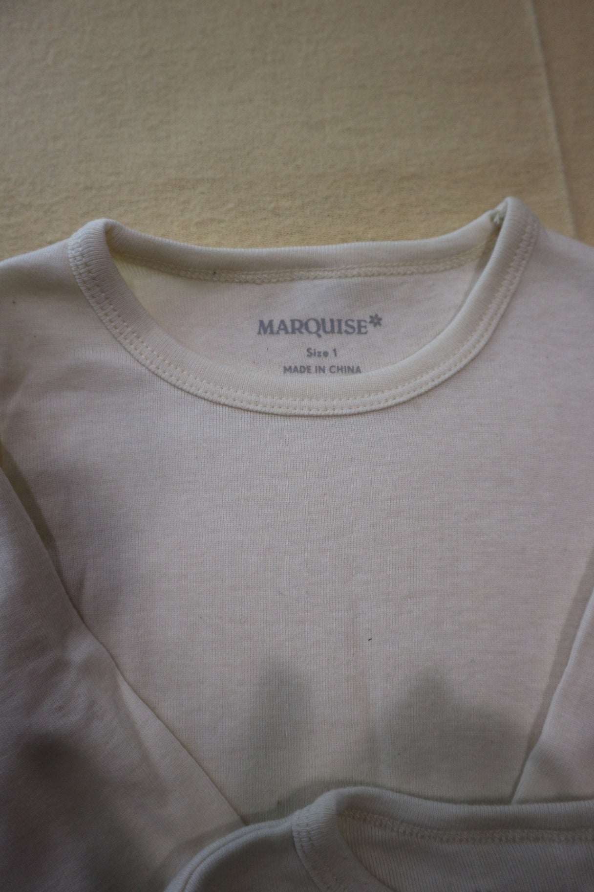 Marquise Long-Sleeve T-Shirt 2 Pack, Cream, 1